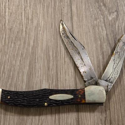 WESTERN 2 Blade Hunting Pocket Knife
