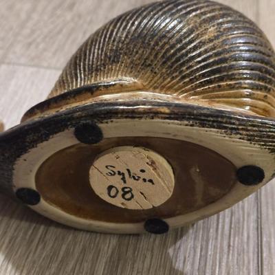 Ceramic Snail Bank