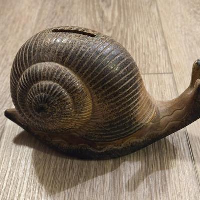 Ceramic Snail Bank