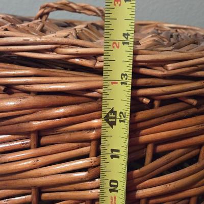 Basket with Handles & Lid #2