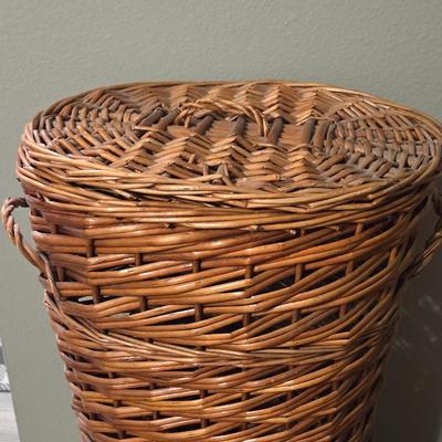 Basket with Handles & Lid #2