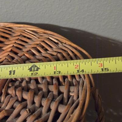 Basket with Handles & Lid #2