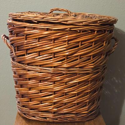 Basket with Handles & Lid #2