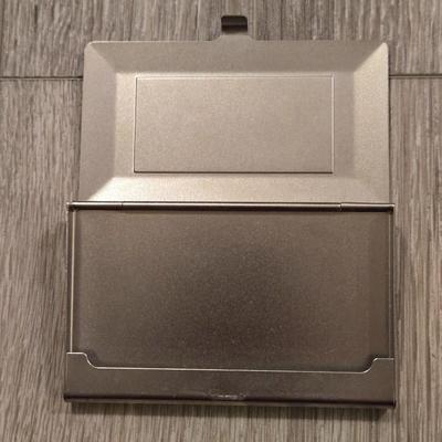 Silver & Copper Butterfly Card Holder