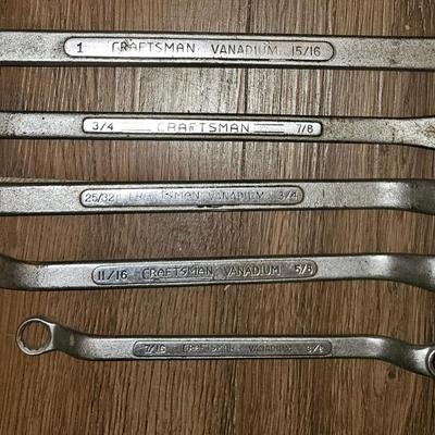 Craftsman Vanadium Box-End Wrenches