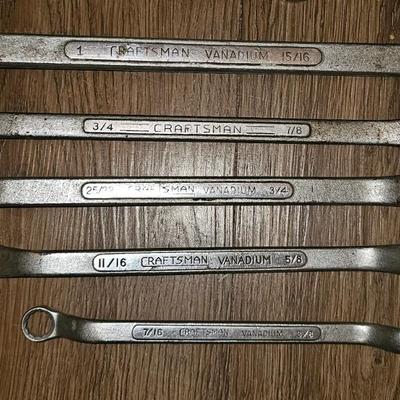 Craftsman Vanadium Box-End Wrenches