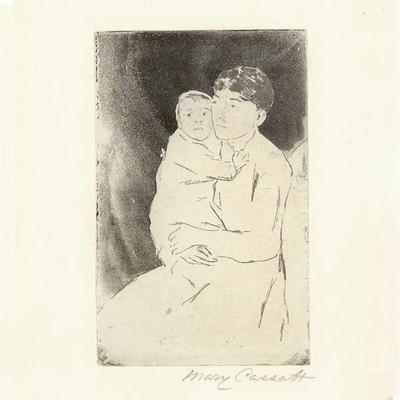 Original Cassatt Drawing