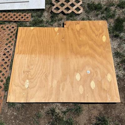 LATTICES, MOISTURE & MOLD RESISTANT BOARDS AND SHEATHING PLYWOOD