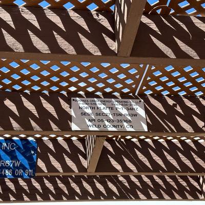 OILFIELD METAL SIGNS