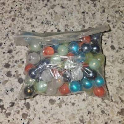 Vintage Bag of Marbles