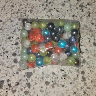 Vintage Bag of Marbles