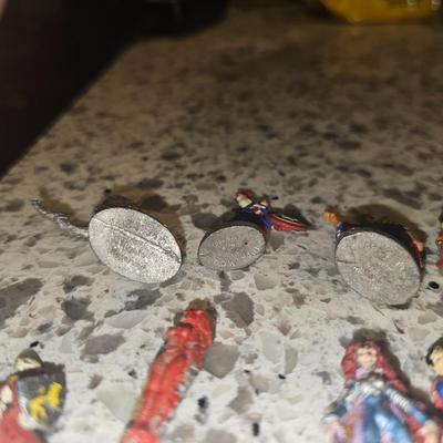 1970s and 1980s Marvel and Comicbook Superhero Grenadi and Ral Partha Pewter Metal Mini Figurines Rare Highly Collectible