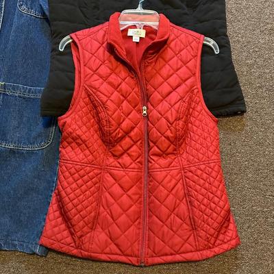 WOMENS VEST AND LEE DENIM COAT