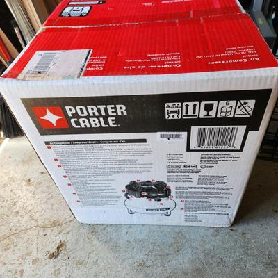 Porter Cable C2002 Cable 150PSI 6 gal Pancake Compressor New in Sealed box