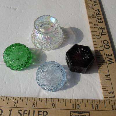 Lot of 4 Open Salt Dips