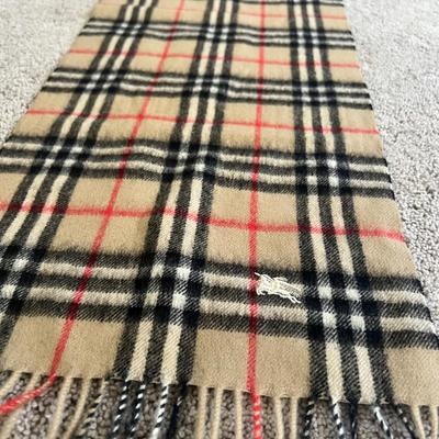 Vintage Burberry Men’s Scarf
