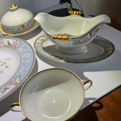 Vintage Lot Hutschenreuther Selb China Pieces w/12 Dinner Plates, and a Total of 55-60 Miscellaneous Pieces as Pictured.