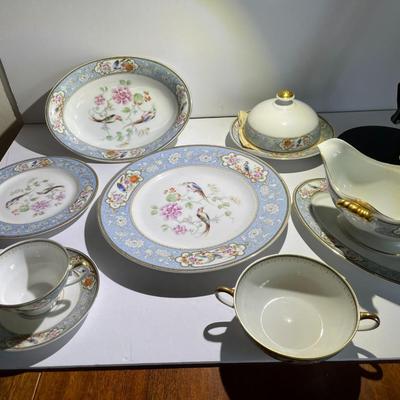 Vintage Lot Hutschenreuther Selb China Pieces w/12 Dinner Plates, and a Total of 55-60 Miscellaneous Pieces as Pictured.