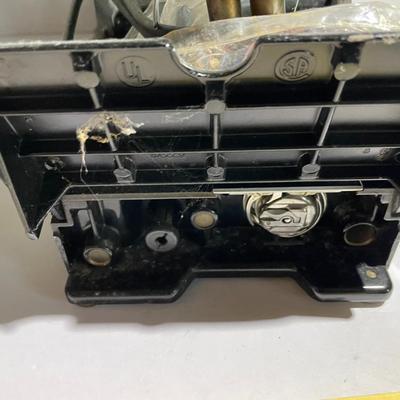Vintage Singer Sewing Machine 300 Series w/Some Machine Parts as Pictured. (Untested)