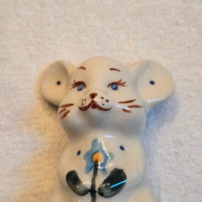 Polish Pottery Mouse by Vena