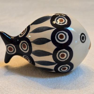 Polish Pottery Fish