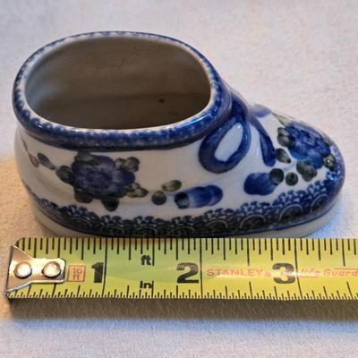 Ceramika Artystyczna Pottery Baby Shoe