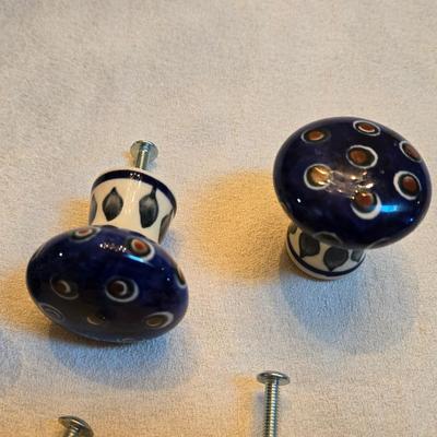 Polish Pottery Drawer Pulls
