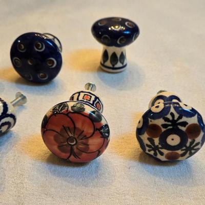 Polish Pottery Drawer Pulls