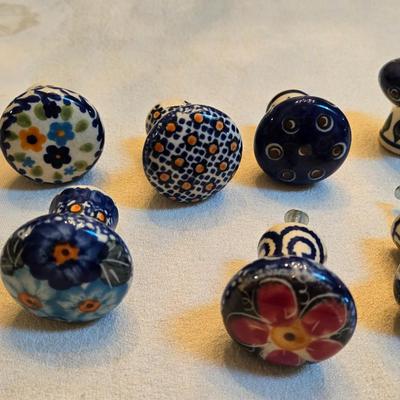 Polish Pottery Drawer Pulls