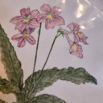 Signed Ceramic Pie Plate