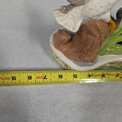 Porcelain Ceramic Duck/Frog Trinket Box