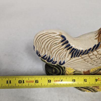 Hand Painted Ceramic Rooster Ashtray Choice 1