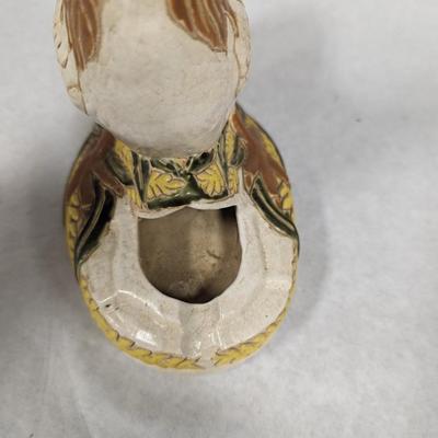 Hand Painted Ceramic Rooster Ashtray Choice 1