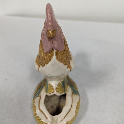 Hand Painted Ceramic Rooster Ashtray Choice 3