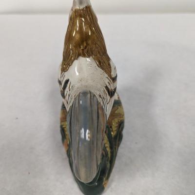 Hand Painted Ceramic Rooster Ashtray Choice 4