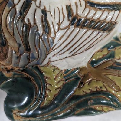 Hand Painted Ceramic Rooster Ashtray Choice 4