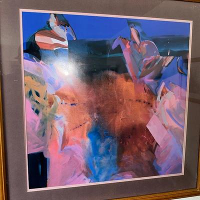 COLORFUL PICTURE WITH FRAME