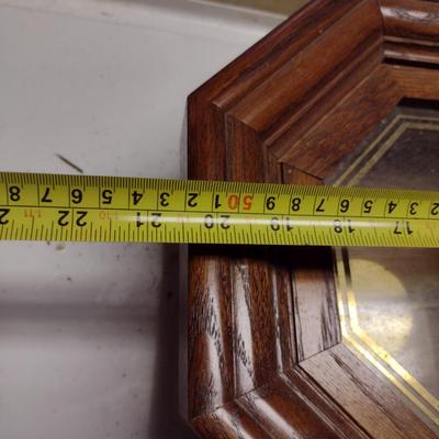 Howard Miller Battery Operated Wood Case Wall Clock