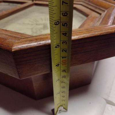 Howard Miller Battery Operated Wood Case Wall Clock