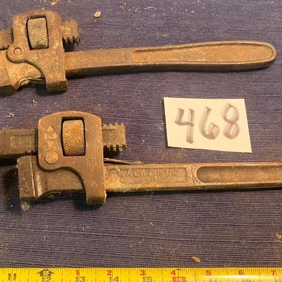 Vintage Pipe Wrenches