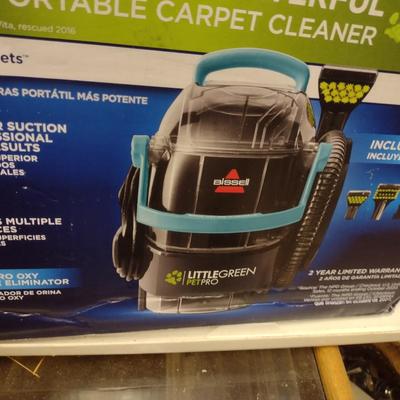 Bissell Little Green Pet Pro Portable Carpet Cleaner