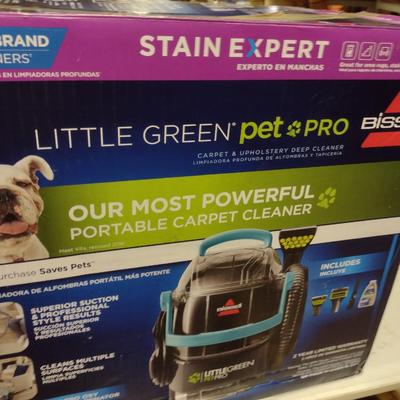 Bissell Little Green Pet Pro Portable Carpet Cleaner