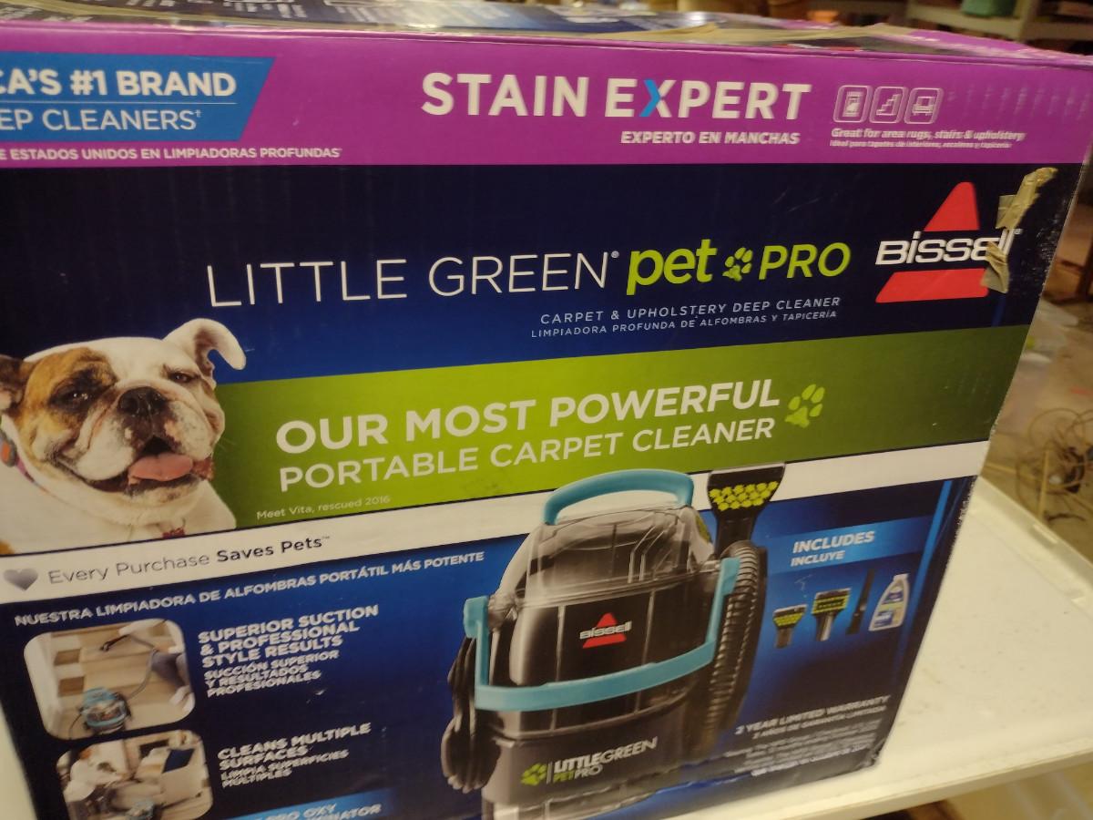 Bissell Little Green Pet Pro Portable Carpet Cleaner