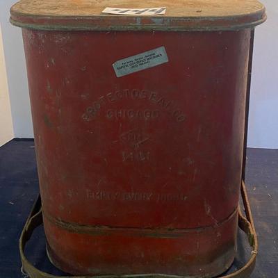 Vintage Trash Can