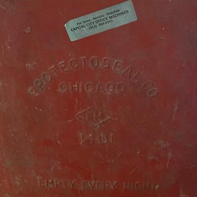 Vintage Trash Can