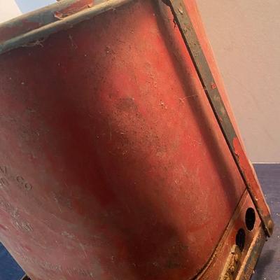 Vintage Trash Can
