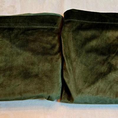 Beautiful Dark Green Velvet Curtains