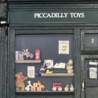 'Piccadilly Toys' Façades by Stephanie Chamberlain in London