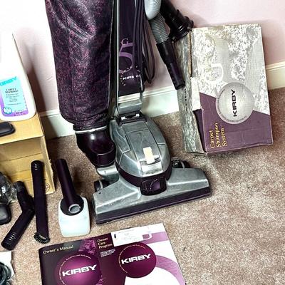 Kirby Vacuum Cleaner Bundle with Attachments, Bags, Carpet Shampoo System and More