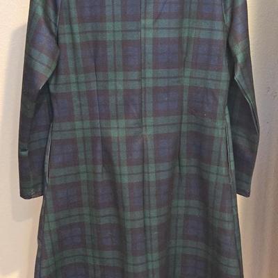 Blue & Green Scottish Plaid Dress